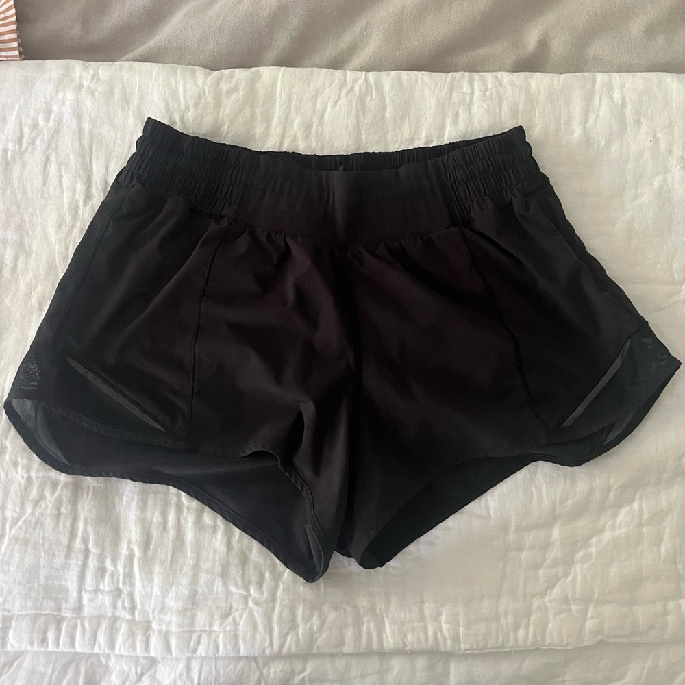 Lululemon Run Hotty Hot shorts